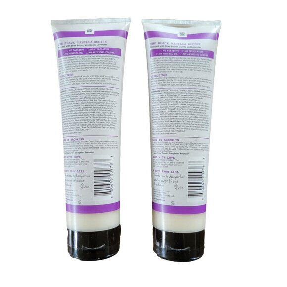 Carol's Daughter Black Vanilla Lucious Moisture Conditioner Set of 2 8.5 oz - Picture 2 of 2
